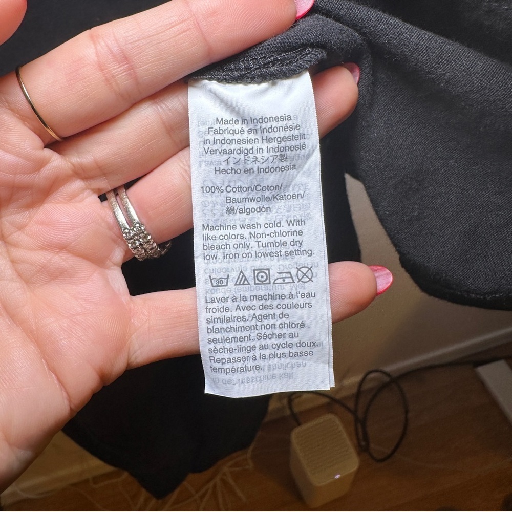 Madewell Tee Dress in Black Size XS - Picture 6 of 6